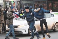 В России задержали 350 человек во время антипутинских акций