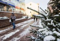 В среду в Украине небольшой мокрый снег и сильный ветер