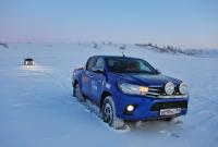 Пикапы Toyota Hilux установили рекорд Гиннесса на Крайнем Севере