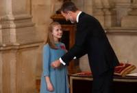 12-летняя испанская принцесса стала наследницей трона
