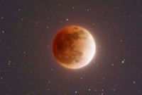 Сегодня украинцы смогут наблюдать "кровавое" лунное затмение