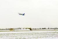 Аэропорт Борисполь предупредил о возможных задержках рейсов из-за снегопадов