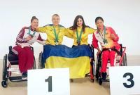 Украинские парафехтовальщицы получили полный комплект медалей на старте КМ