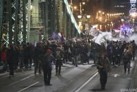 Протесты в Венгрии: за все время пострадали 14 полицейских, более 50 демонстрантов задержаны
