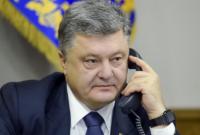 Порошенко поговорил с премьером Молдовы о безопасности