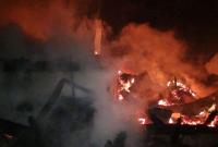 В Карпатах во время пожара в гостинице погиб человек