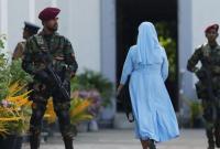 На Шри-Ланке впервые после террактов католические церкви провели воскресные службы