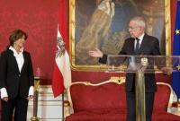 Президент Австрии назначил временного канцлера