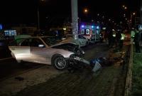 В Киеве четверо арабов на BMW устроили ДТП после ссоры с водителем