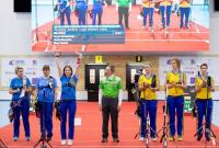 Украинские лучники заняли 3 место с шестью медалями на ЧЕ