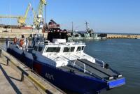 В районе Крымского моста начали патрулировать новые катера Росгвардии