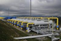 Украина использовала только половину запасов газа в ПХГ