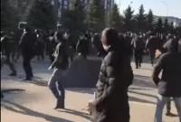 В Ингушетии протестуют против границ с Чечней (видео)