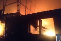 Во время пожара в Ворзеле под Киевом пострадал один человек - спасатели