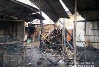 Крупный пожар на буковинском рынке: огонь уничтожил более 10 киосков