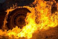 В Одессе подожгли автомобиль местного депутата