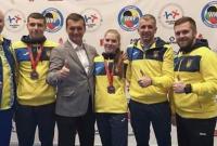 Украинские каратисты завоевали несколько медалей юниорского ЧЕ