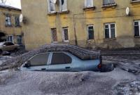 В одном из регионов РФ выпал чёрный снег