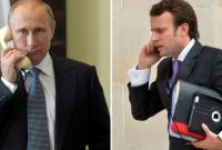 Путин и Макрон обсудили Украину