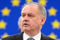 Президент Словакии считает, что его могут арестовать после завершения срока президентства