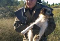 В Каменском вытащили собаку с 4-метрового колодца
