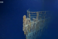 Исследователи показали как выглядит "Титаник" спустя 107 лет после катастрофы (видео)