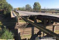 Ремонт разрушенного моста в Харькове начнется уже завтра