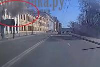 Очевидец опубликовал видео взрыва в военной академии в Санкт-Петербурге (видео)