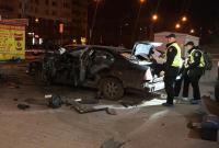 В Киеве ночью взорвался автомобиль, есть пострадавшие