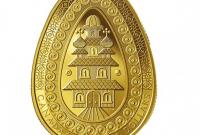 Монетный двор Канады выпустил первую золотую монету в виде украинской писанки