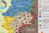 Пять лет войны за две минуты. Все карты боевых действий на Донбассе (видео)