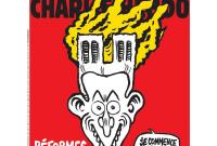 Журнал Charlie Hebdo показал карикатуру с Макроном после пожара в Нотр-Дам