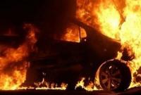 В Днепре сожгли авто журналиста
