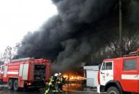 В Киеве на пожаре погиб человек