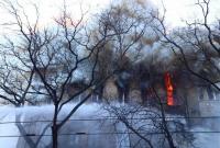 В центре Одессы горит колледж, есть пострадавшие (видео)