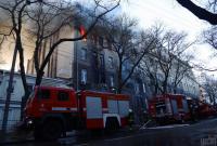 В сгоревшем в Одессе колледже не было пожарной сигнализации, – ГСЧС