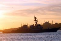 Ракетный эсминец ВМС США Ross вошел в Черное море