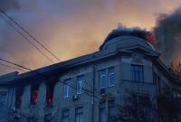 В Кабмине назвали причину пожара в колледже Одессы
