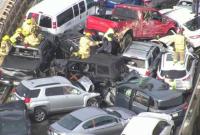 ДТП в США с 69 автомобилями: пострадали более полусотни людей (видео)