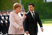 Зеленский и Меркель провели переговоры по Донбассу: в ОП раскрыли детали телефонного разговора