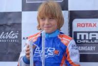 Десятилетний украинец стал призером картинг-гонки в Испании
