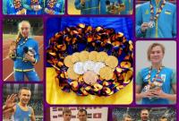 Украинцы получили 25 медалей в соревнованиях Европейского юношеского олимпийского фестиваля