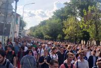 "80% молодых людей": Фейгин рассказал о главной силе протестов в Москве