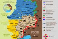 Ситуация на востоке Украины по состоянию на 31 июля