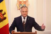 Додон заявил о преодолении политического кризиса в Молдове