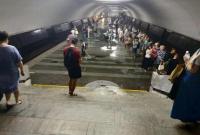 В Харькове затопило метро (видео)