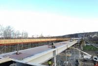 В Станице Луганской завершили укладку металлоконструкций моста