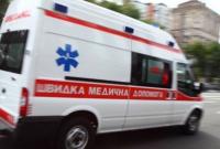 В Киеве перевернулась скорая помощь, есть пострадавшие