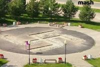 В России к 80-летию начала Второй Мировой войны открыли детскую площадку в виде свастики