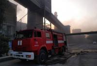 В Николаевской области ликвидировали пожар на цементном заводе